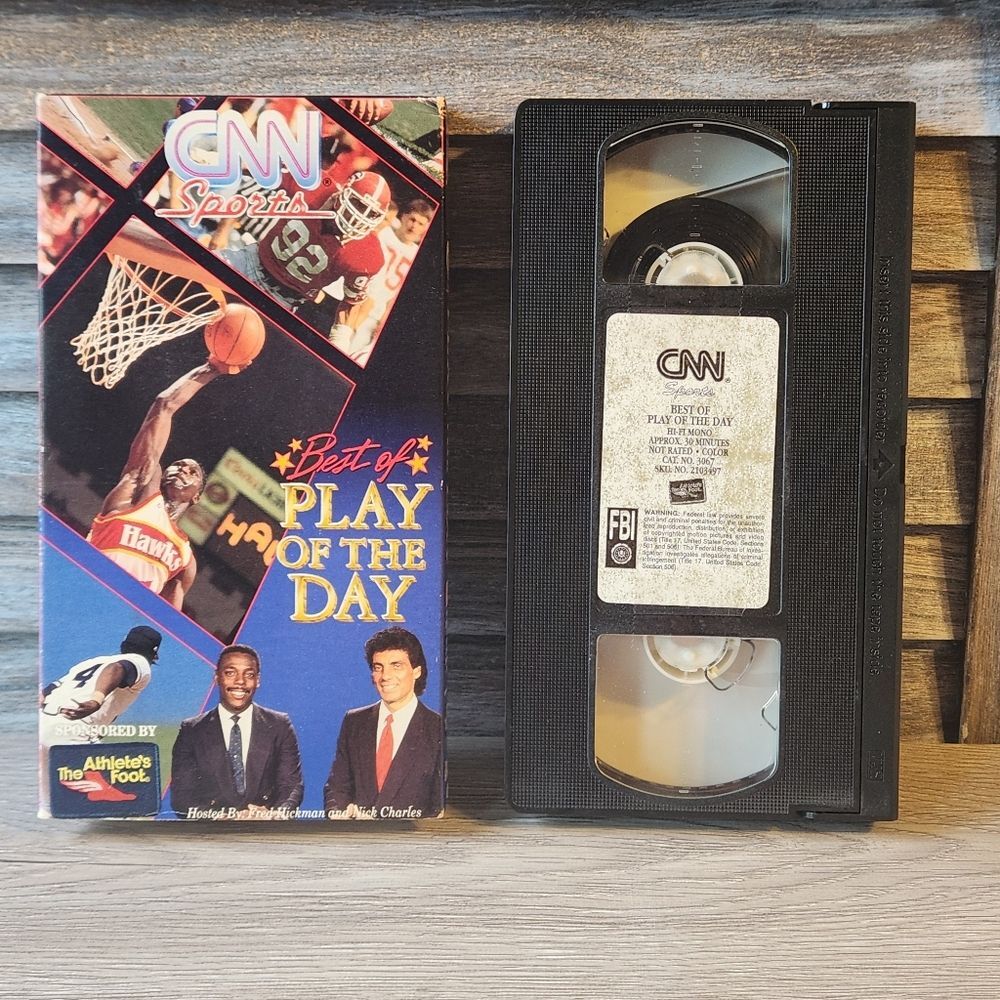 🔥 Best of Play of The Day VHS TAPE